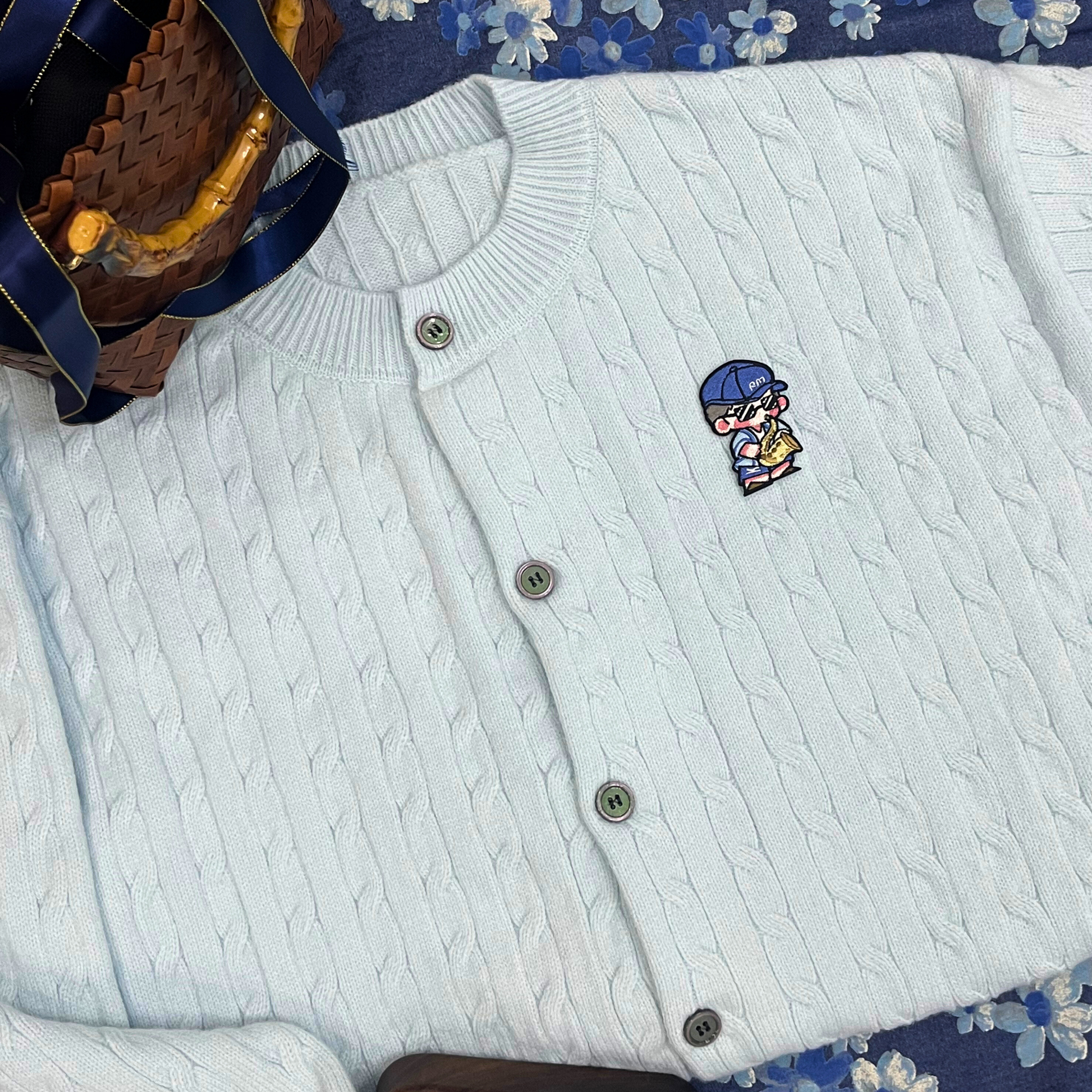 Saxy Namjoon Embroidered Patch