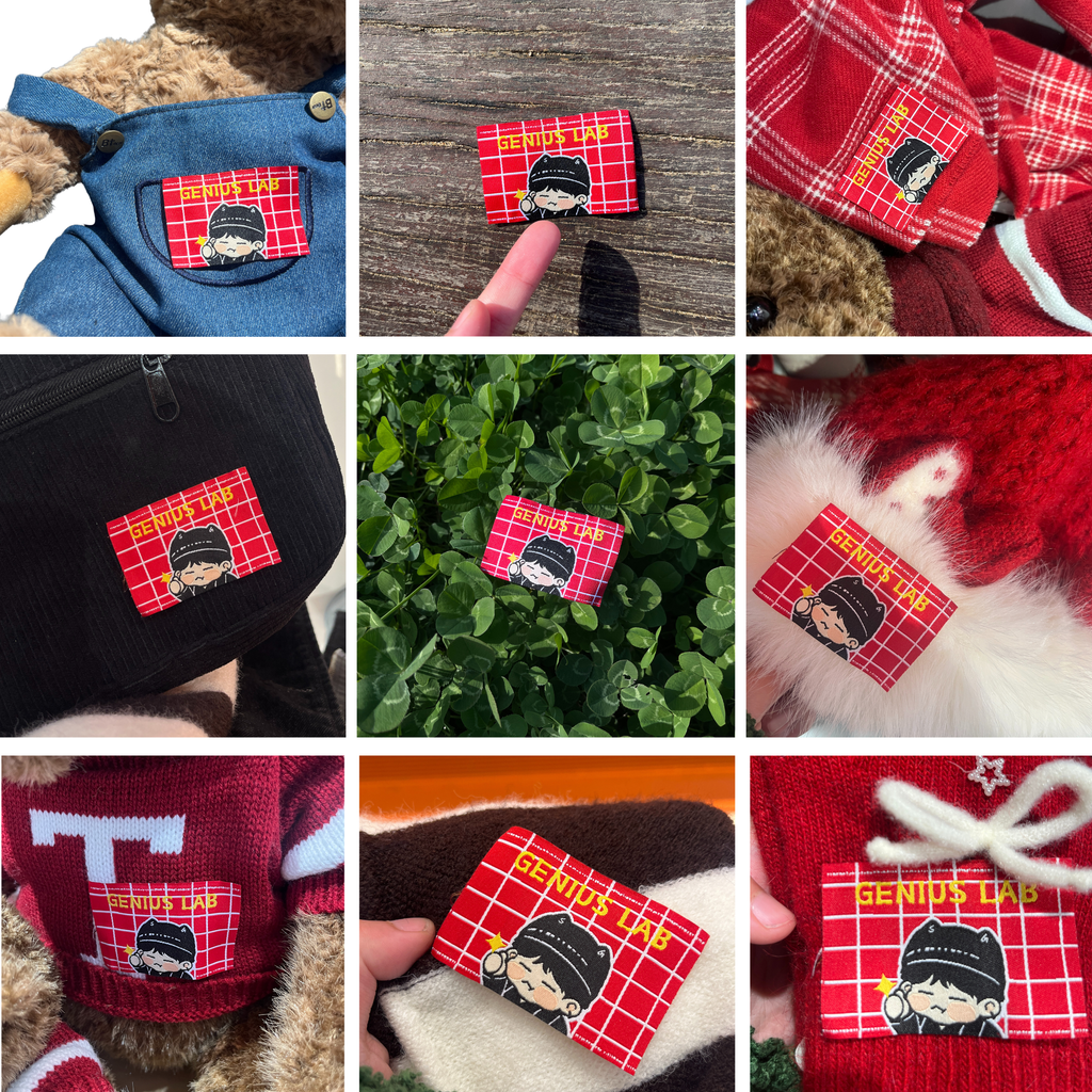 Genius Lab Cap Zang Woven Label