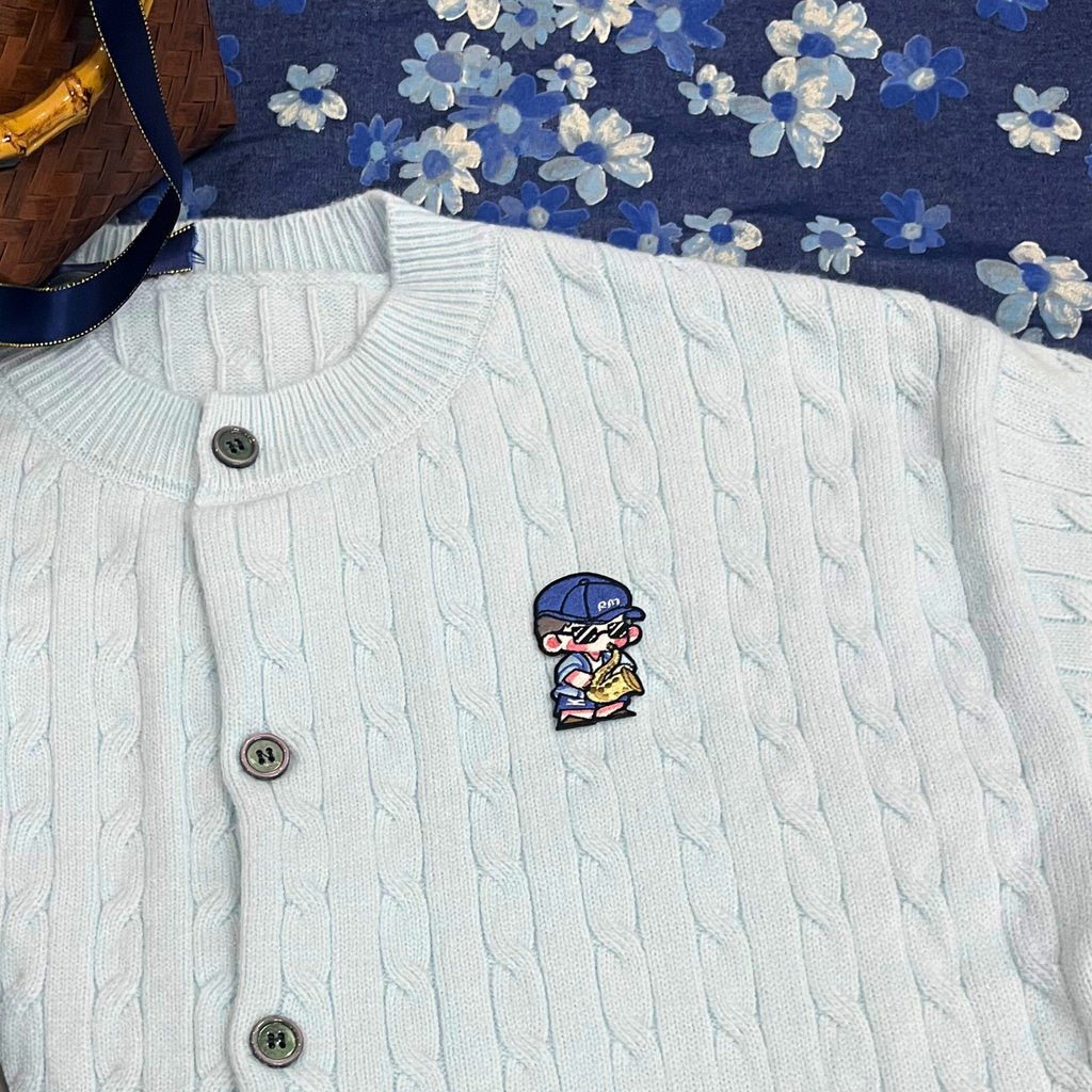 Saxy Namjoon Embroidered Patch