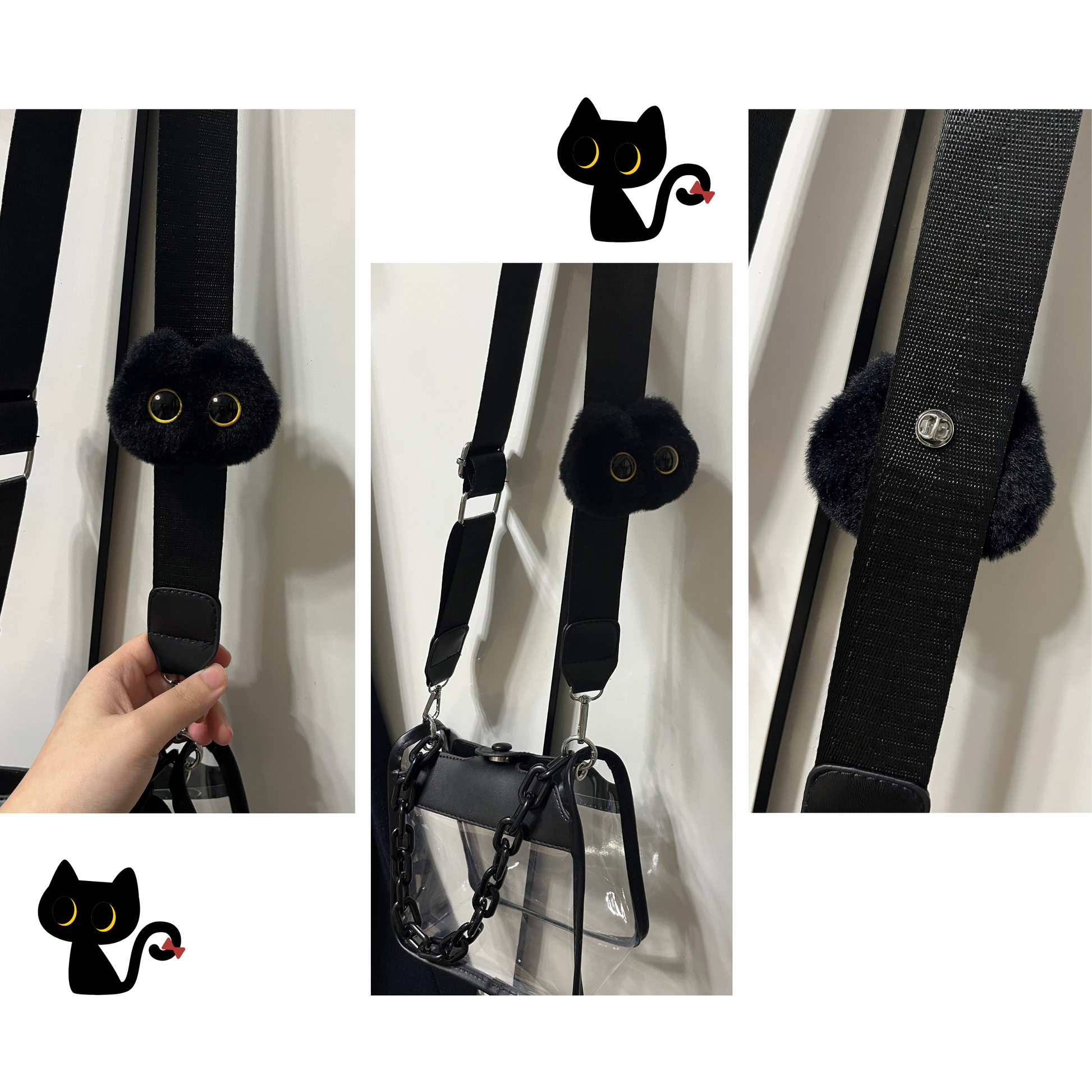 Black Cat Tang brooch – Pre-Order