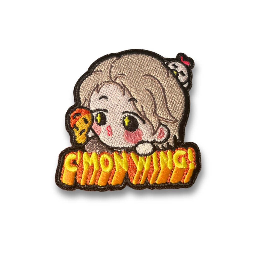 C‘MON WING Embroidered Pin