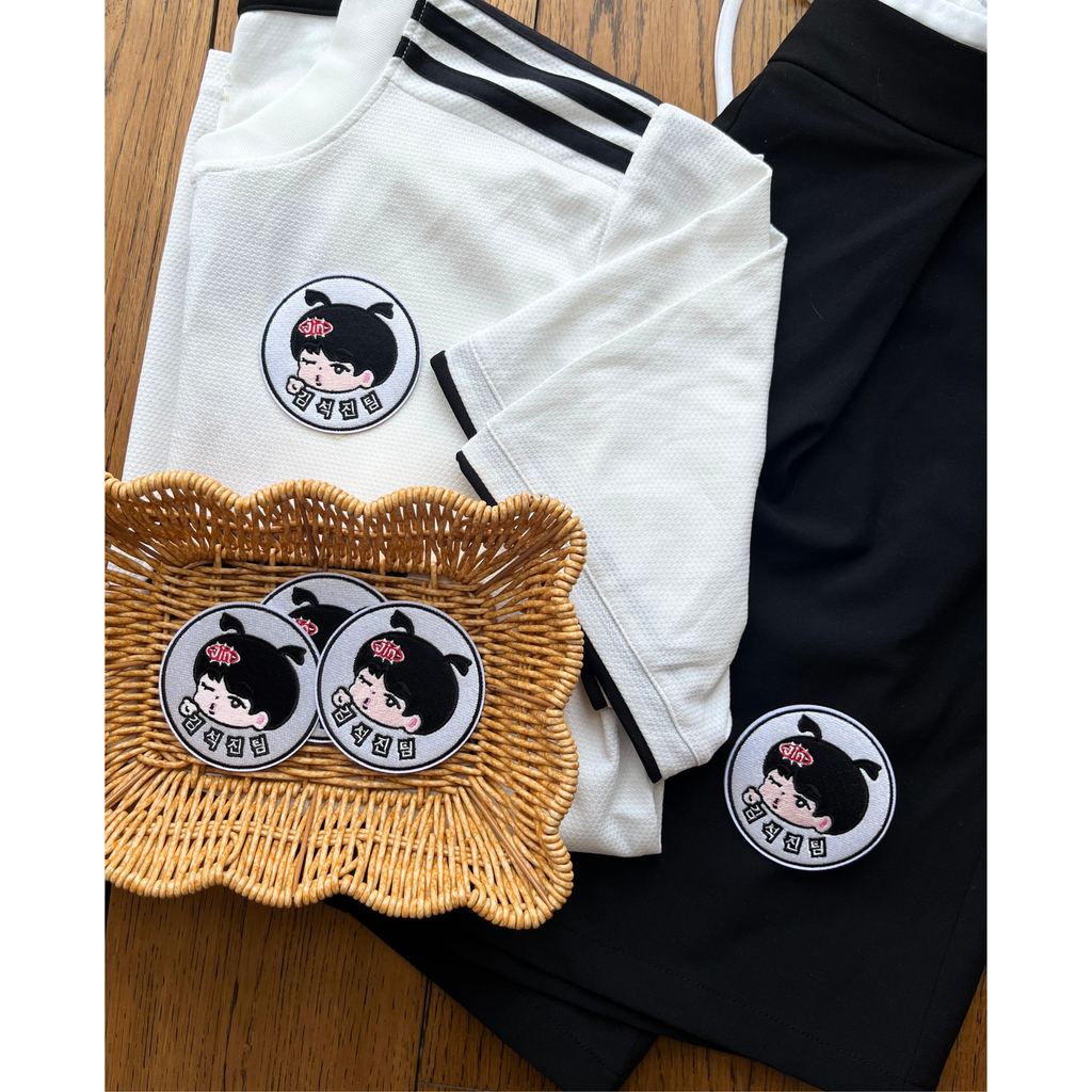 Team Kim Seokjin Embroidered Patch