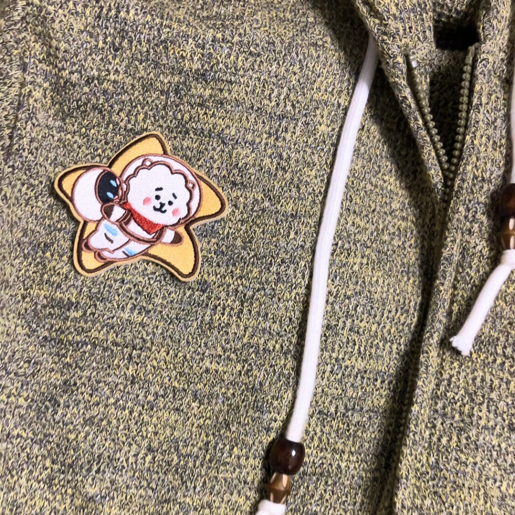 Fly with Astronaut RJ & Wootteo Embroidered patch