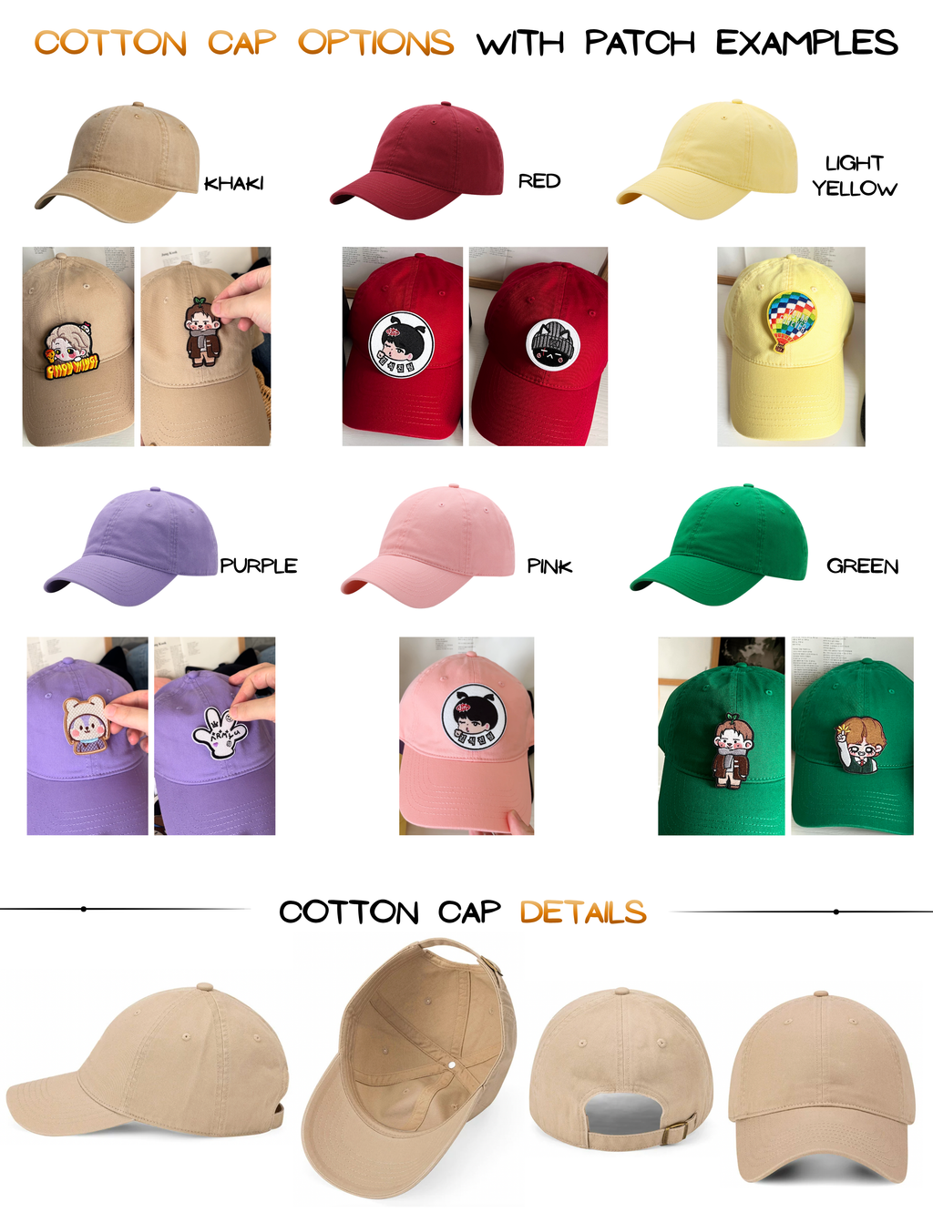 BTS Embroidered Patch Cap