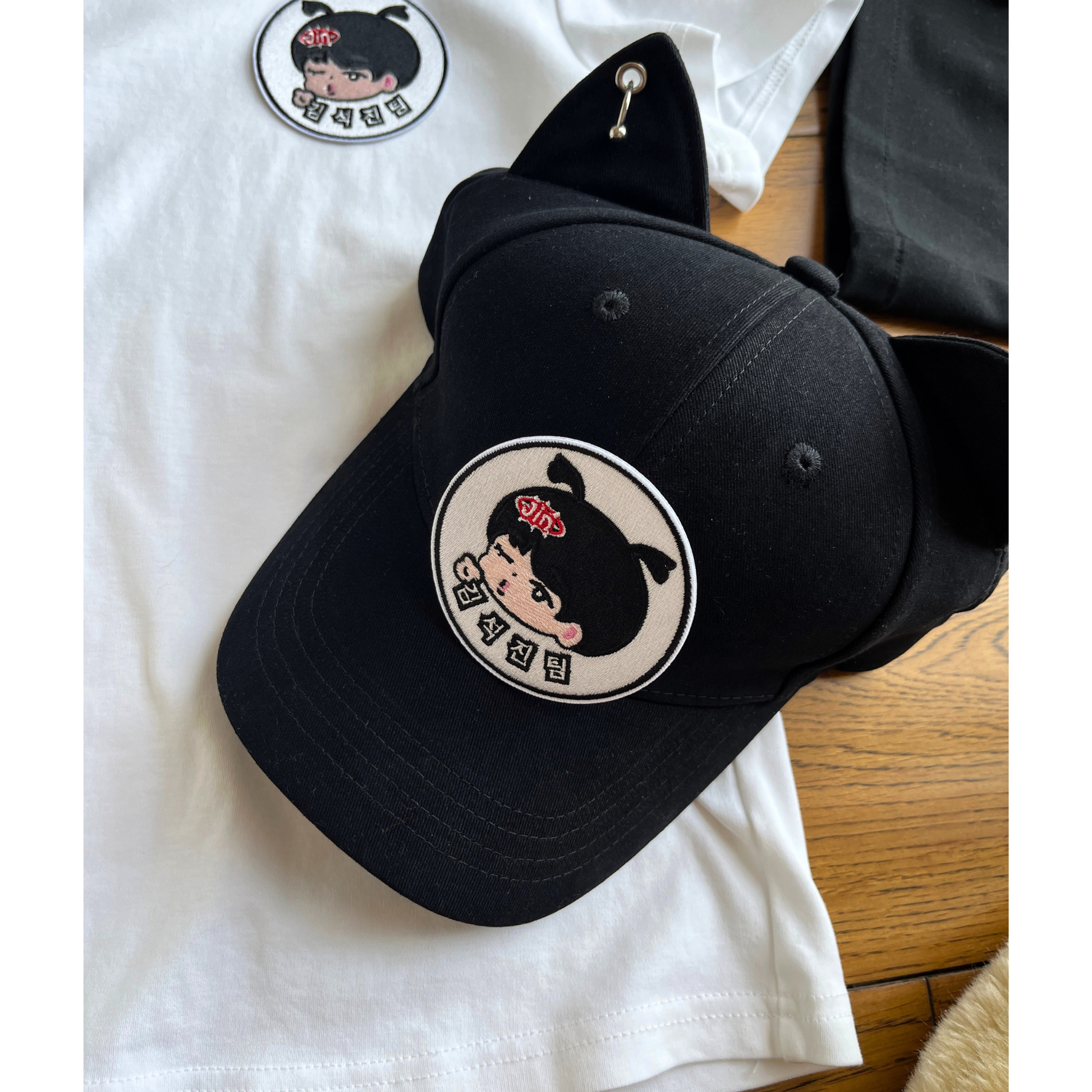 Team Kim Seokjin Embroidered Patch