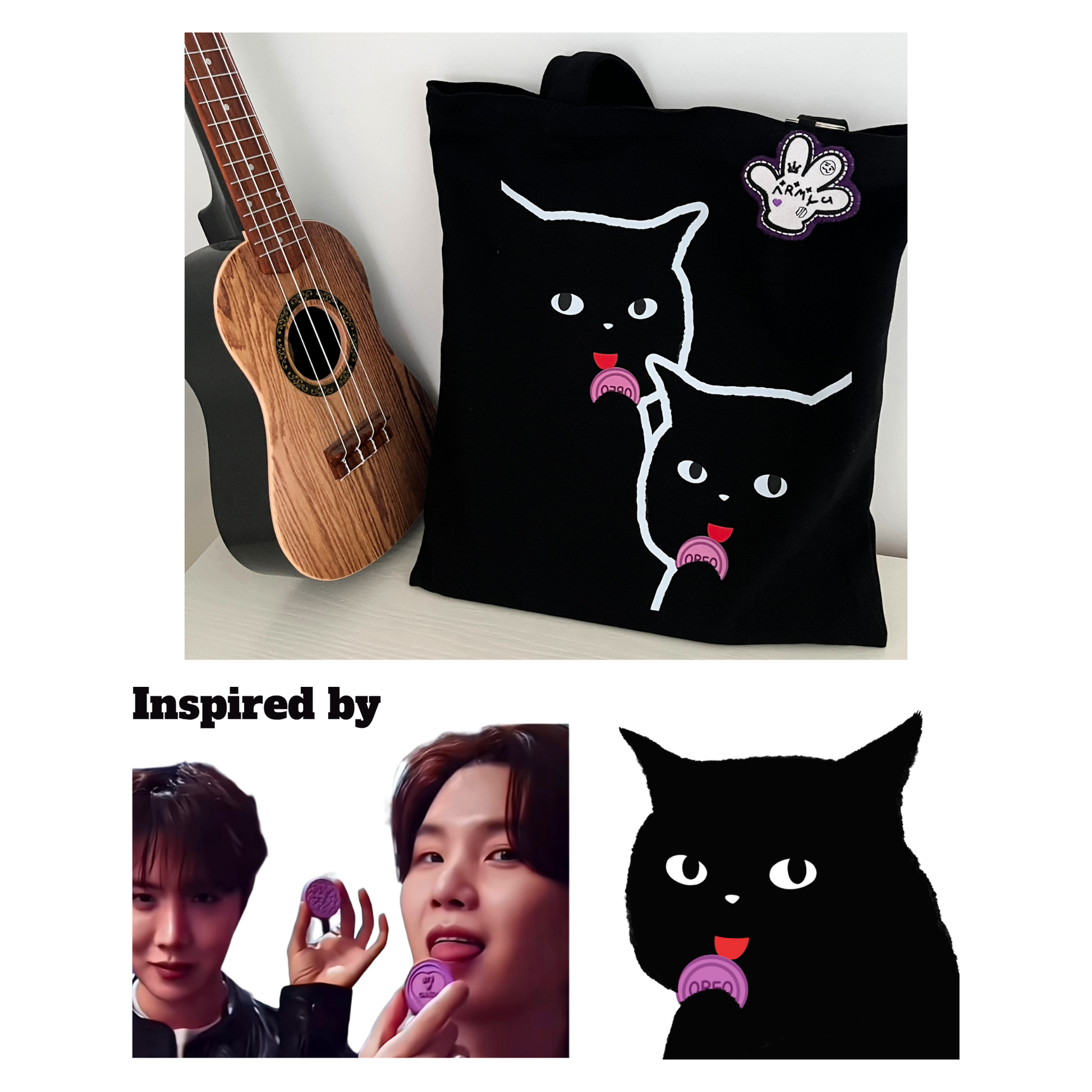 Yoongi x Oreo Tote Bag