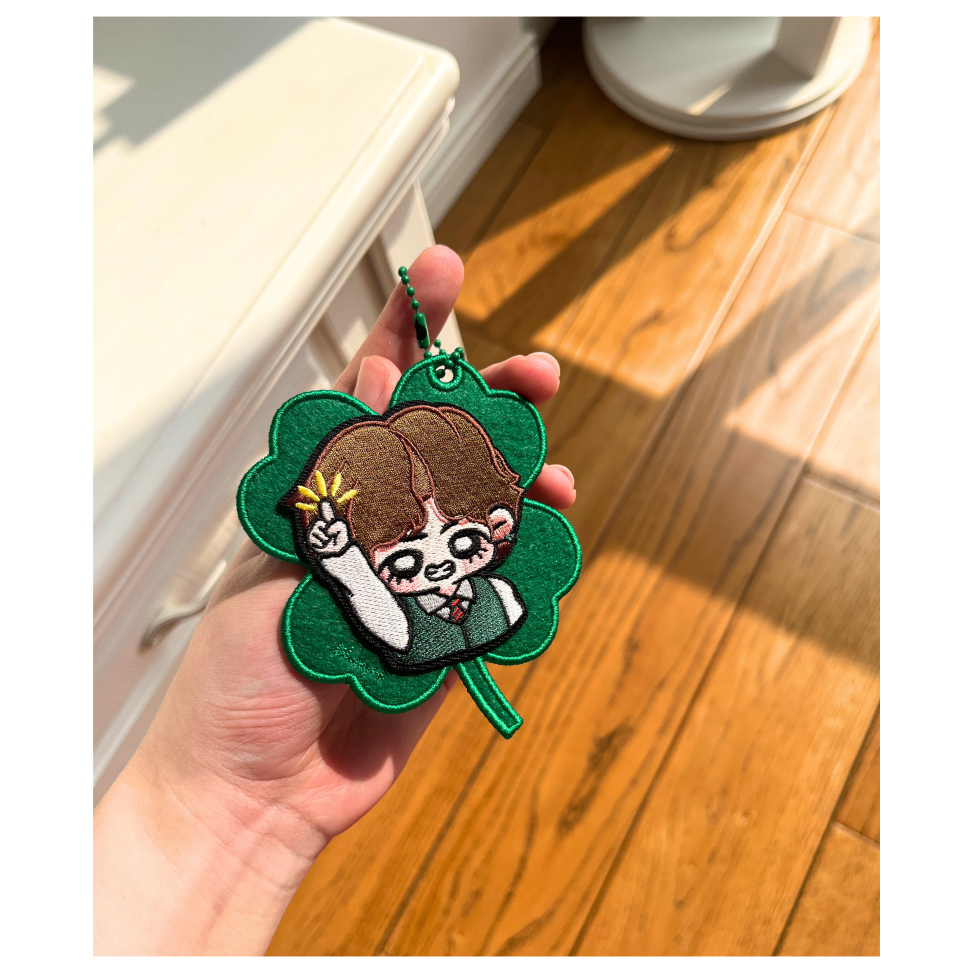 [Bangtan Buddies charms] Found a Clover
