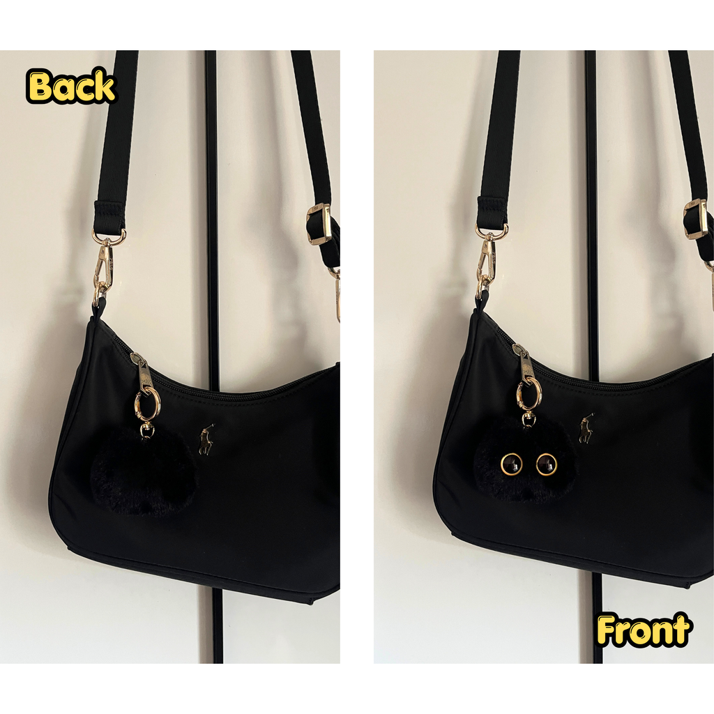 Black Cat Tang Bag Charm & Keychain - Pre-Order