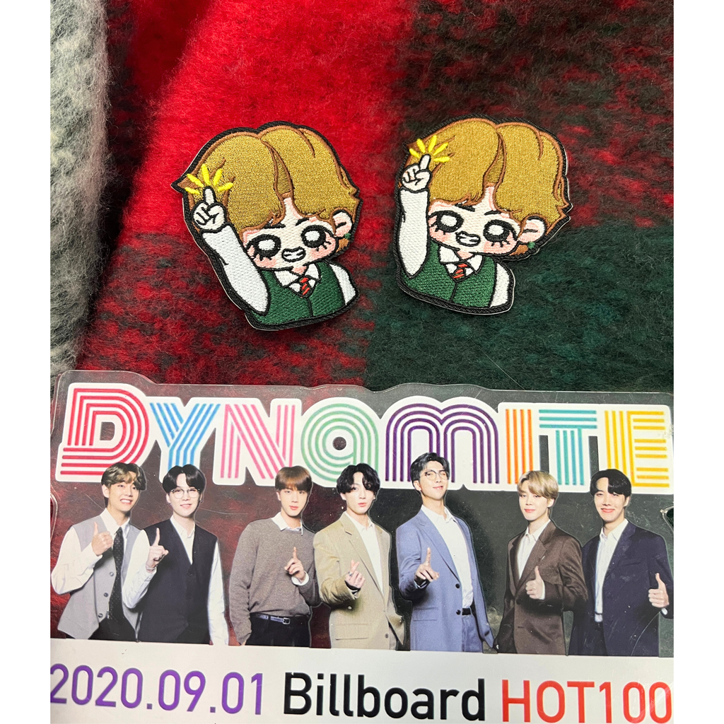 Dynamite Taehyung Embroidered Patch