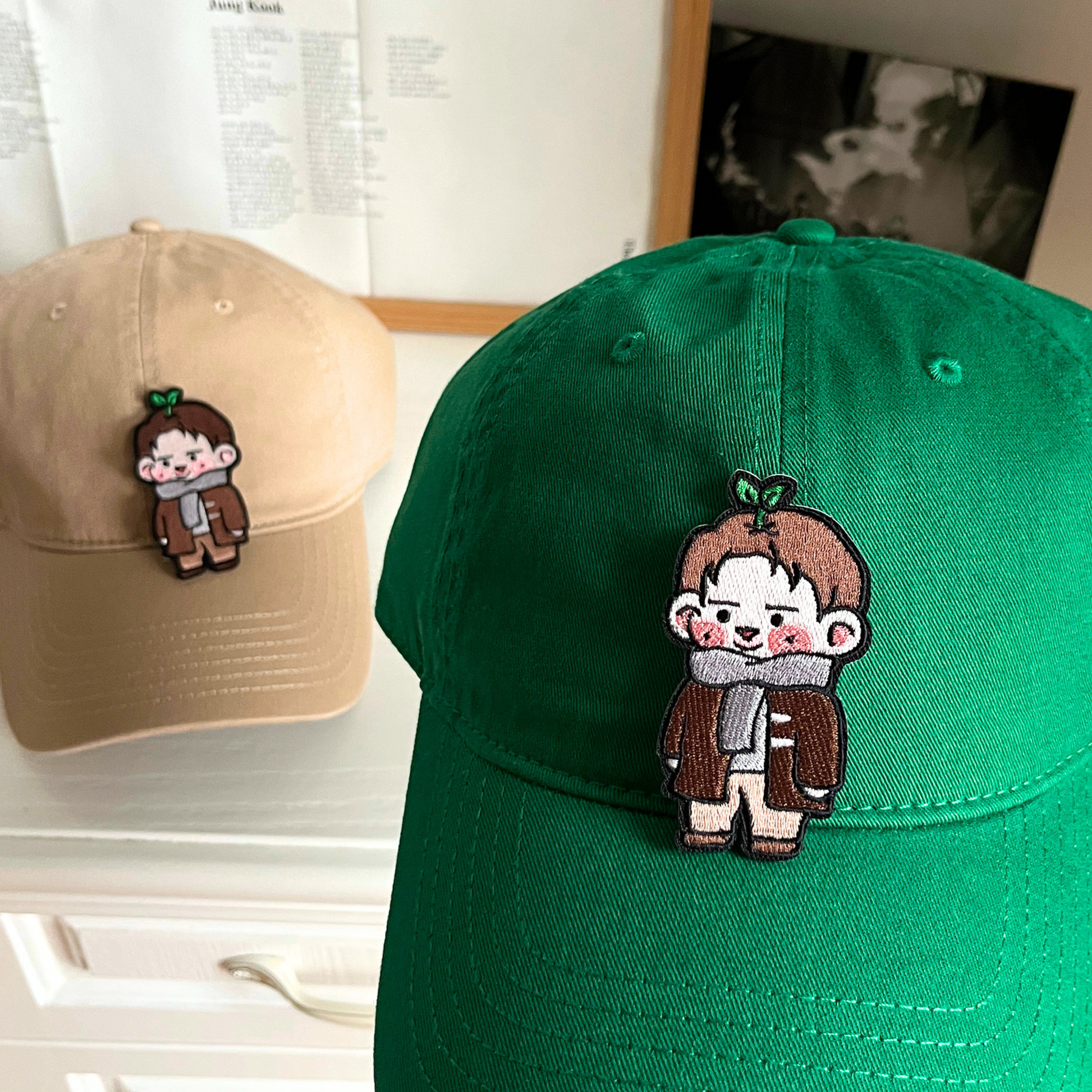 BTS Embroidered Patch Cap