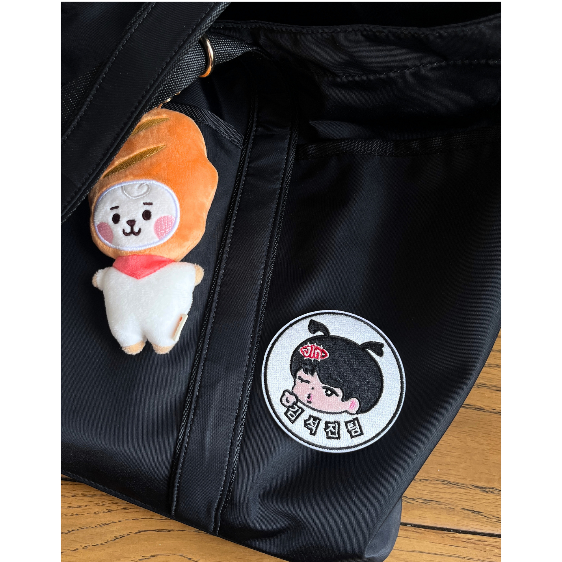 Team Kim Seokjin Embroidered Patch
