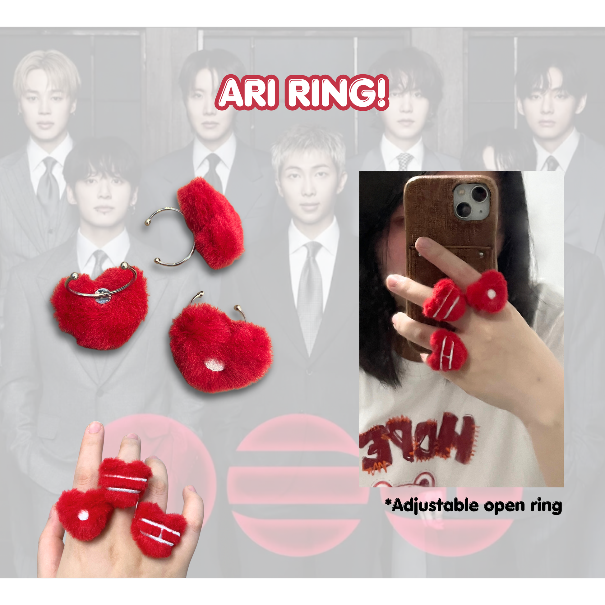 ARIRANG Fluffy Hearts