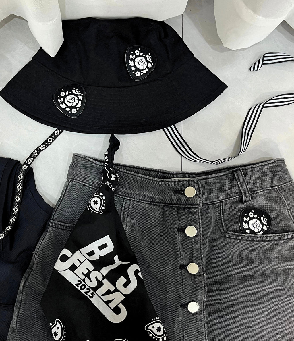 D-DAY Guitar pick Embroidered patch