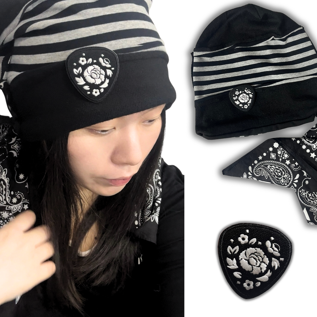 D-DAY Guitar pick Embroidered patch