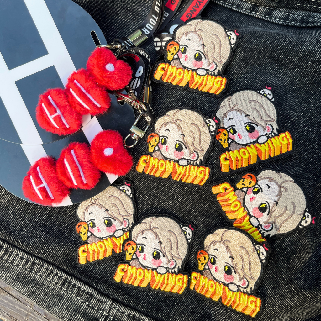 C‘MON WING Embroidered Pin