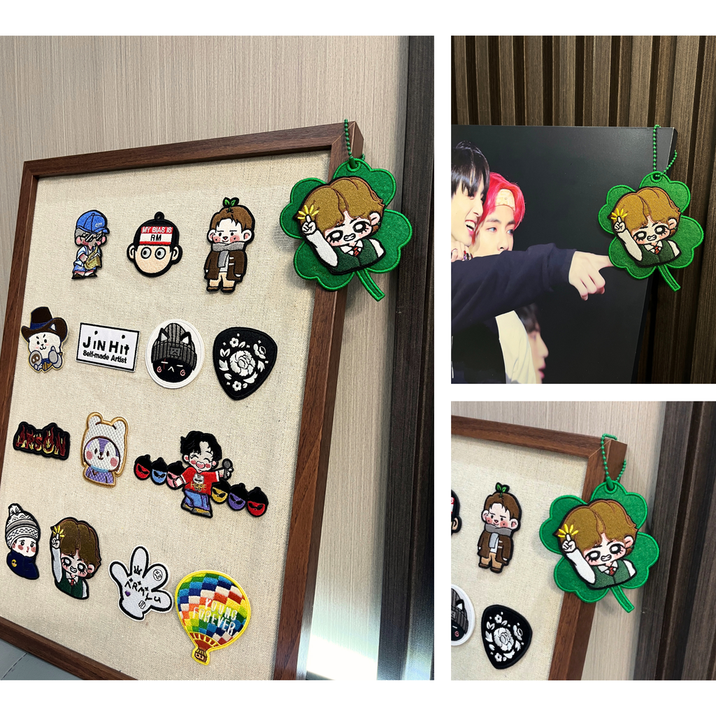 [Bangtan Buddies charms] Found a Clover