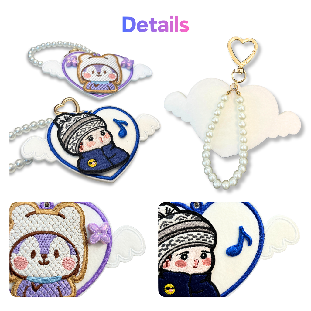 [Bangtan Buddies charms] Spread My Wings