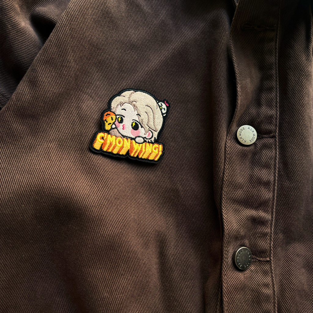 C‘MON WING Embroidered Pin