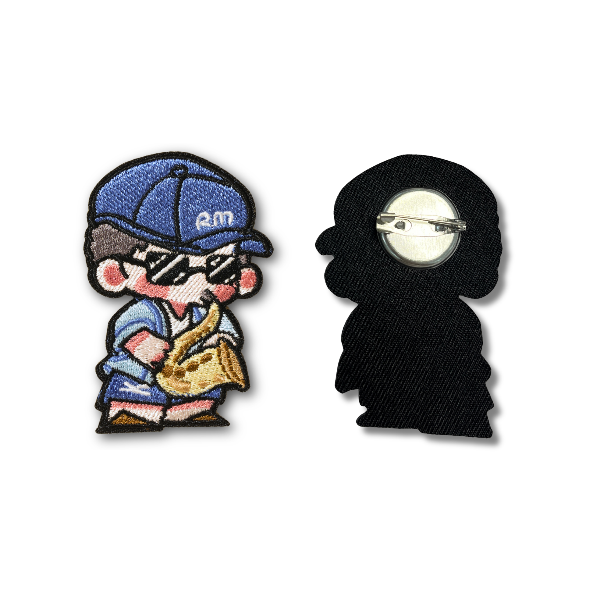 Saxy joon Embroidered Patch & Pin