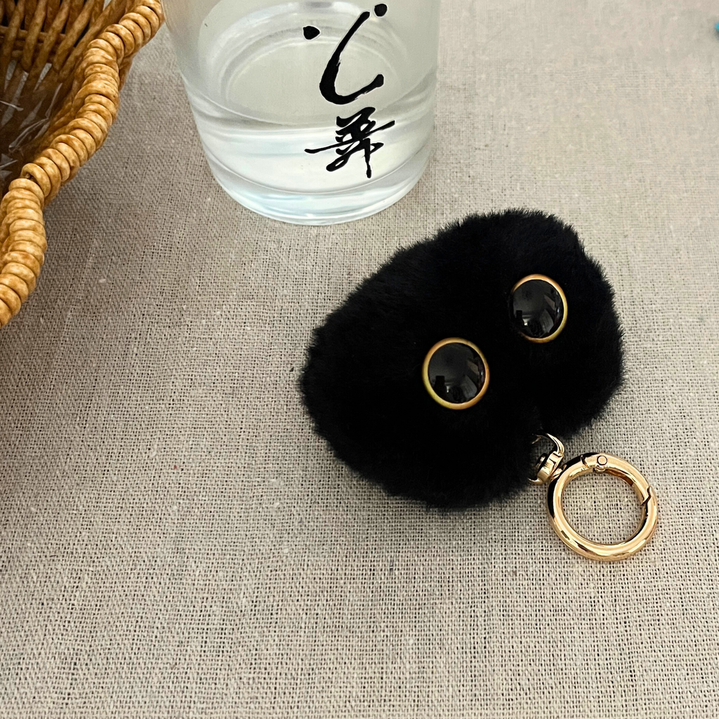Black Cat Tang Bag Charm & Keychain - Pre-Order
