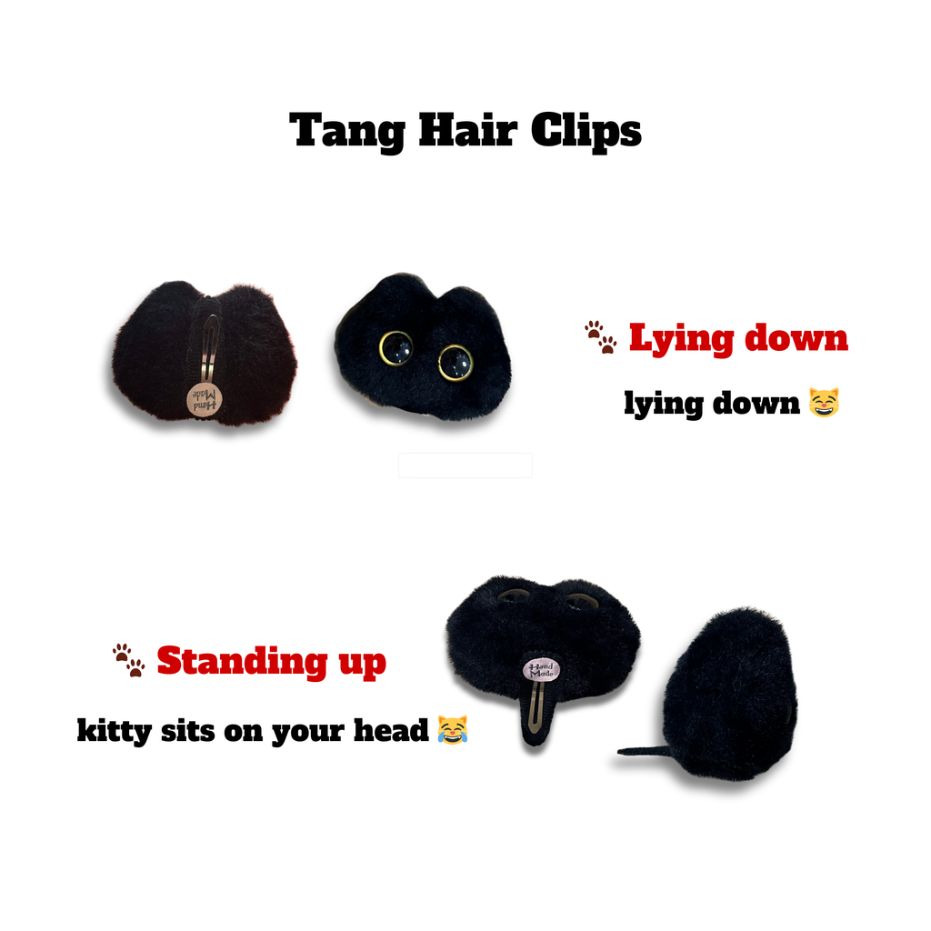 Black Cat Tang Hair Accessories – Pre-Order