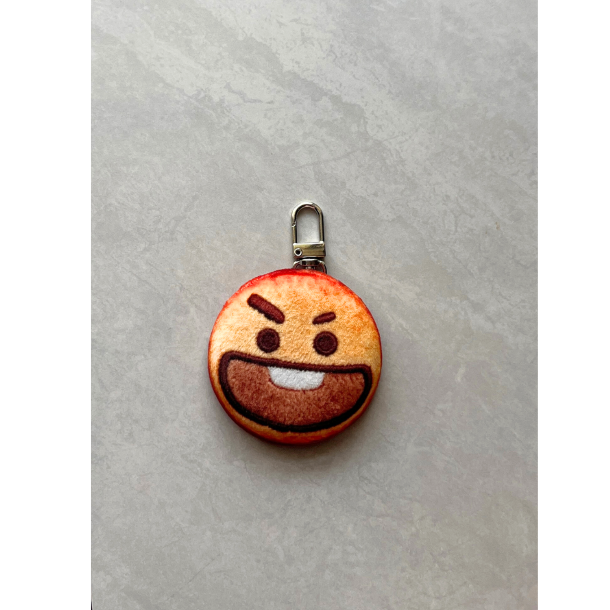 Shooky Plush Button Keychain
