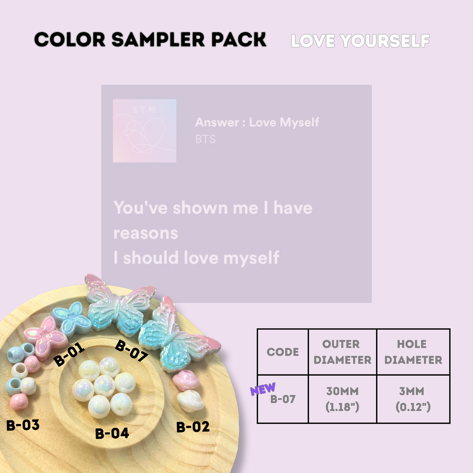 [Bead Series] Color Sampler Pack