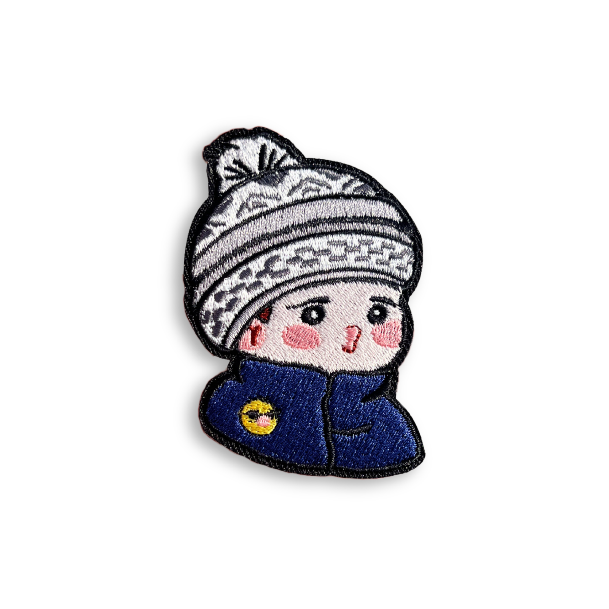 Bon Voyage Jimin Embroidered Patch (Beanie ver.)