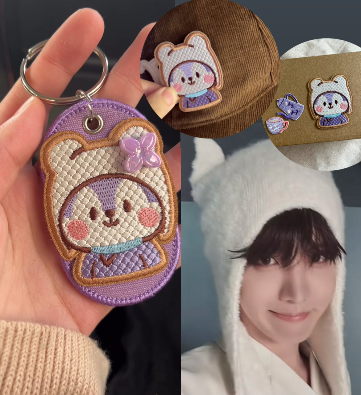 [Bangtan Buddies Charms] Pocket & Pal