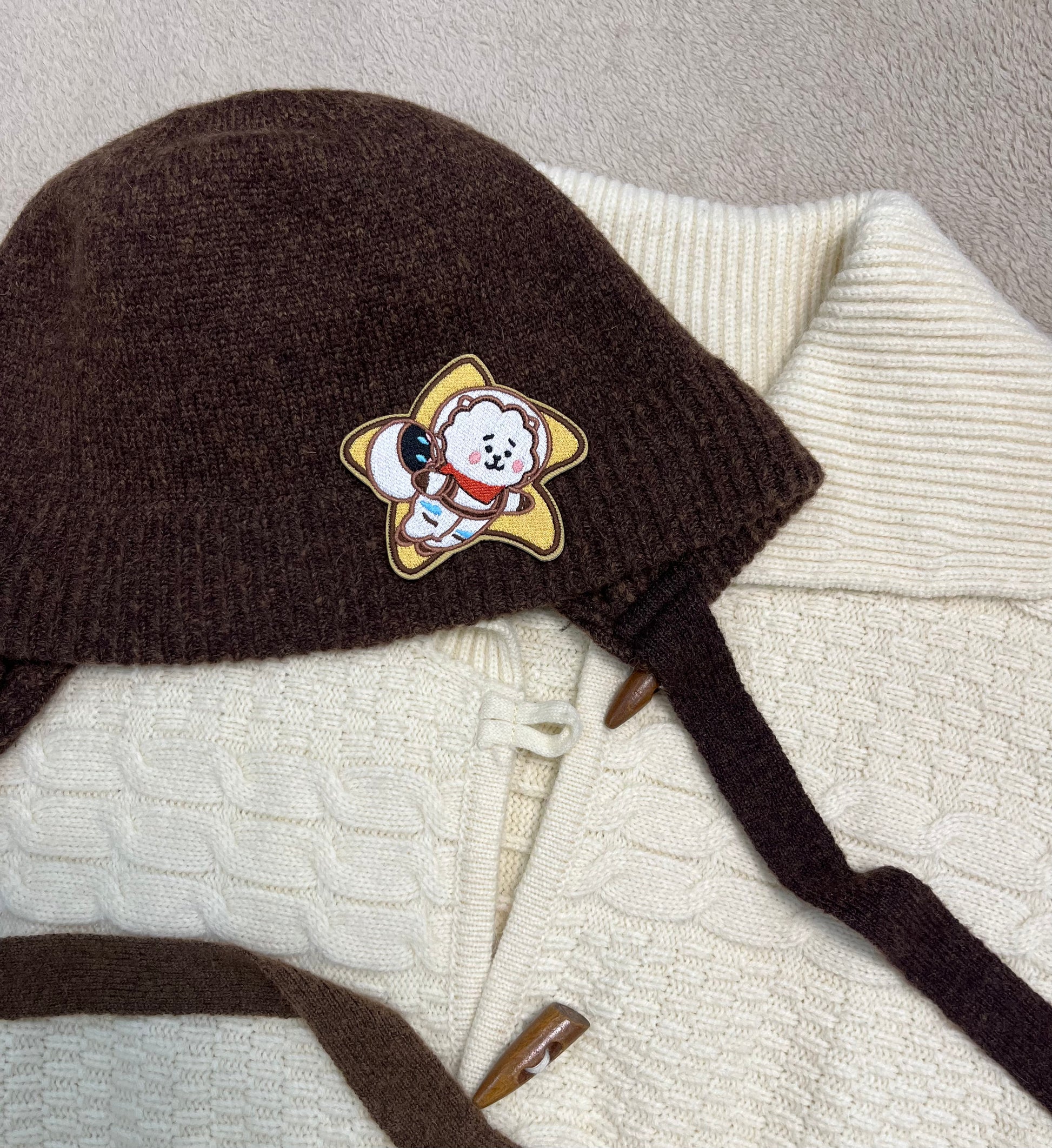 Fly with Astronaut RJ & Wootteo Embroidered patch