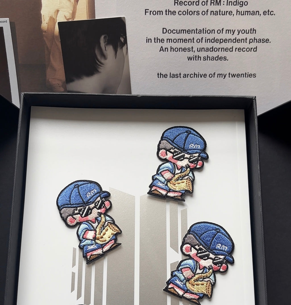 Saxy Namjoon Embroidered Patch