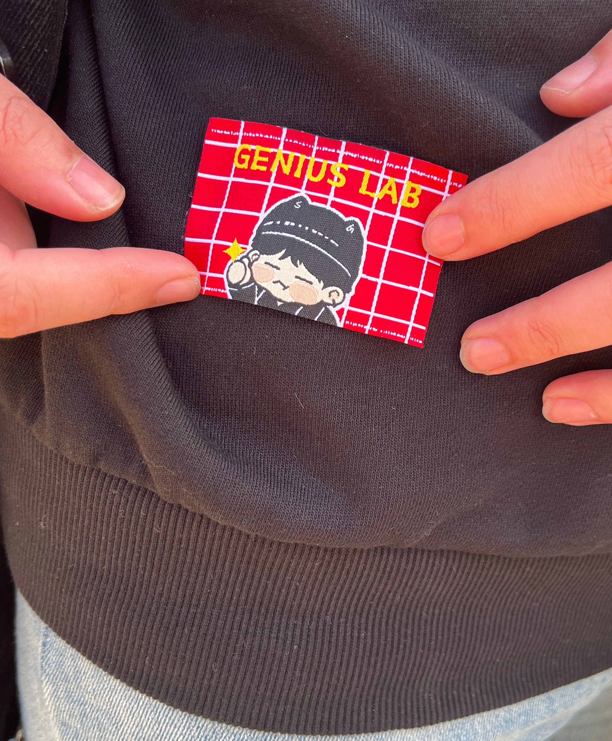 Genius Lab Cap Zang Woven Label