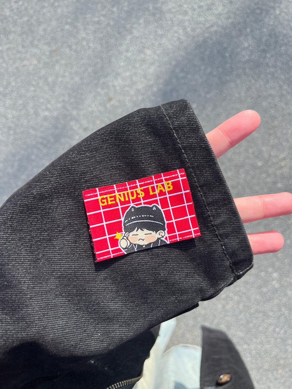 Genius Lab Cap Zang Woven Label