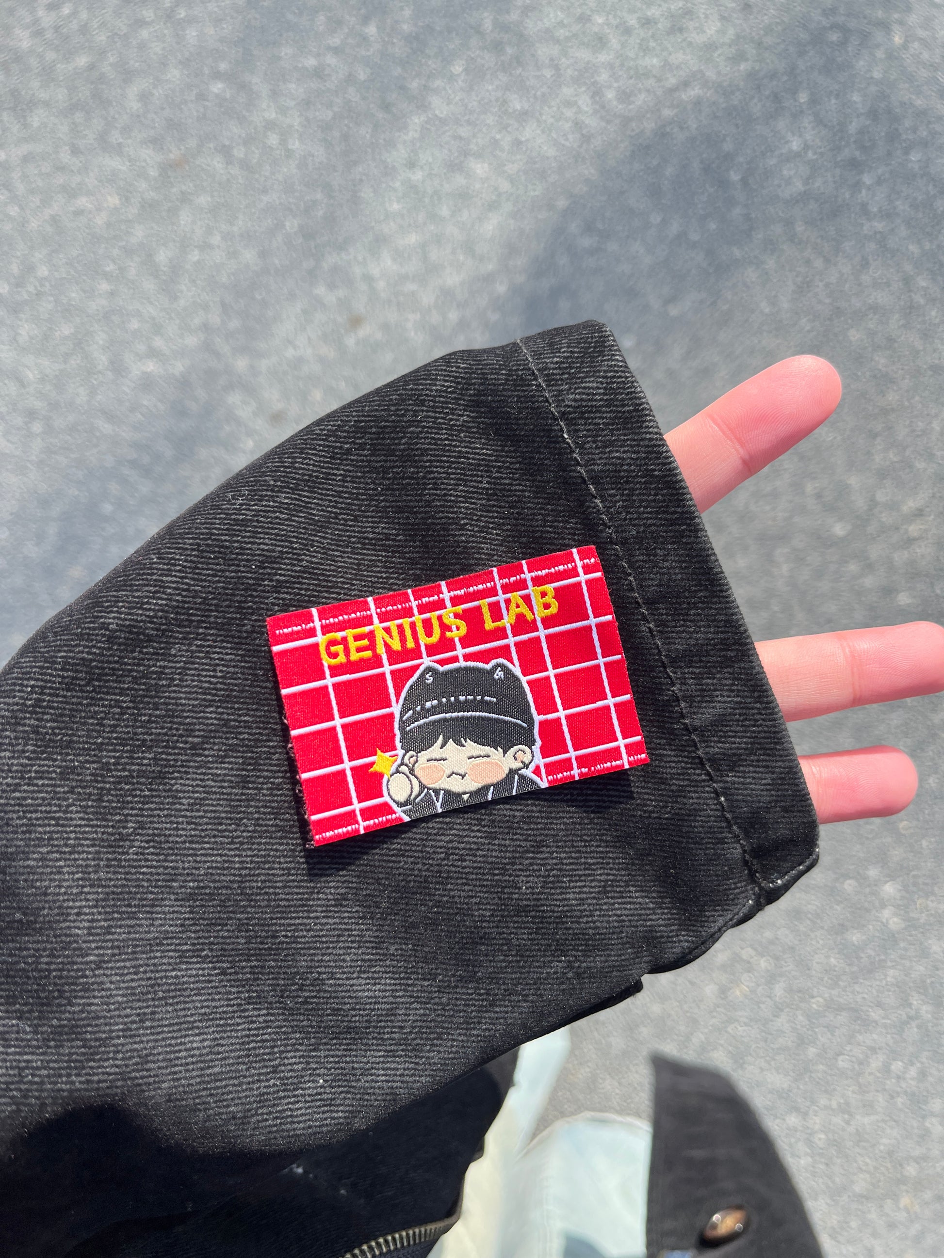 Genius Lab Cap Zang Woven Label