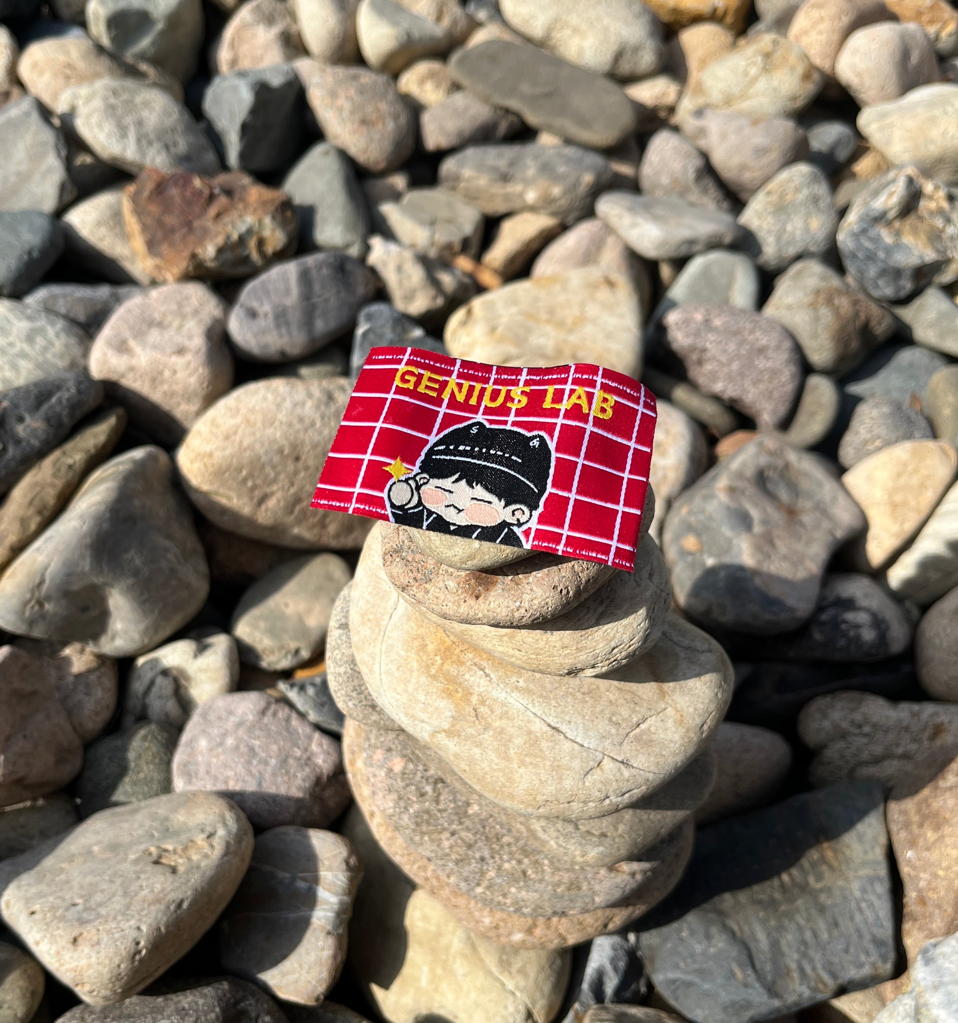 Genius Lab Cap Zang Woven Label