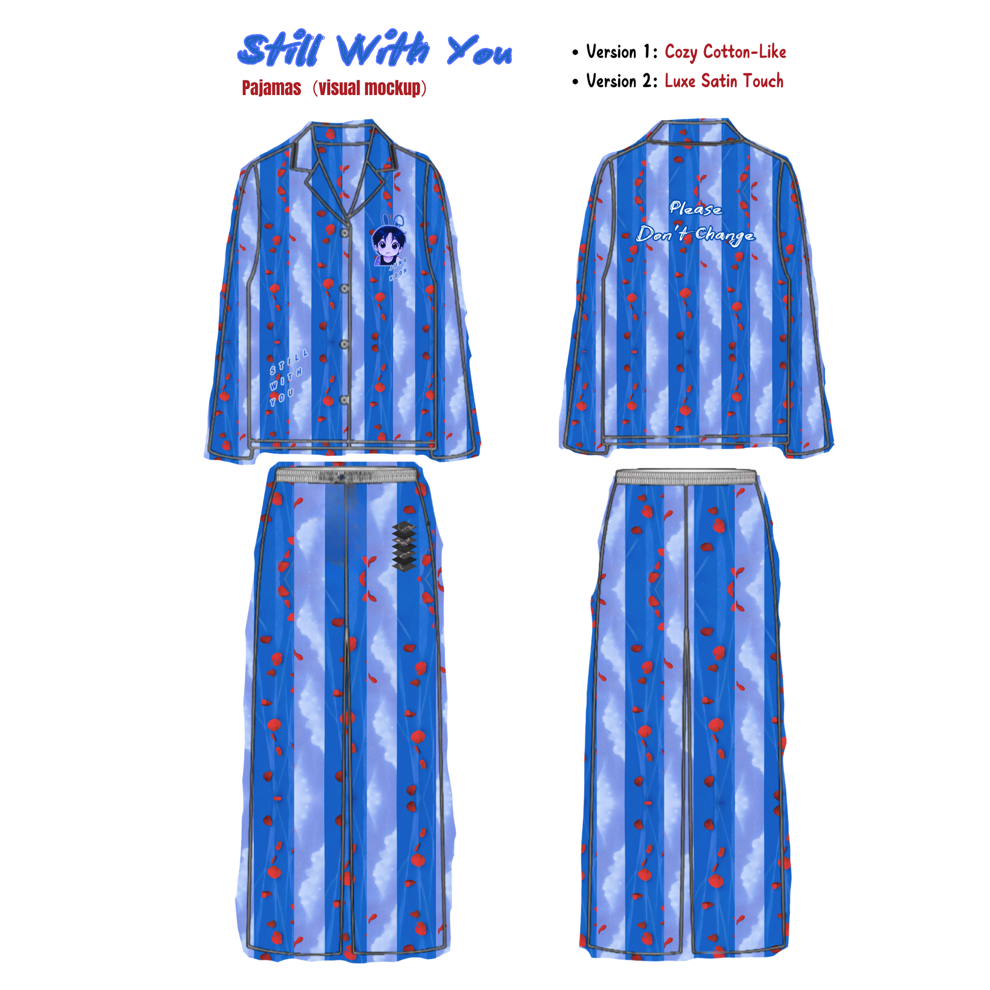Jungkook “Still With You” Pajama Set – Pre-Order