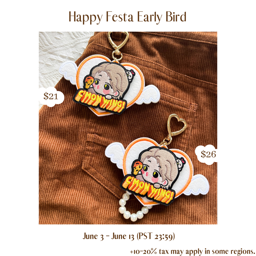 [Bangtan Buddies charms] Spread My Wings