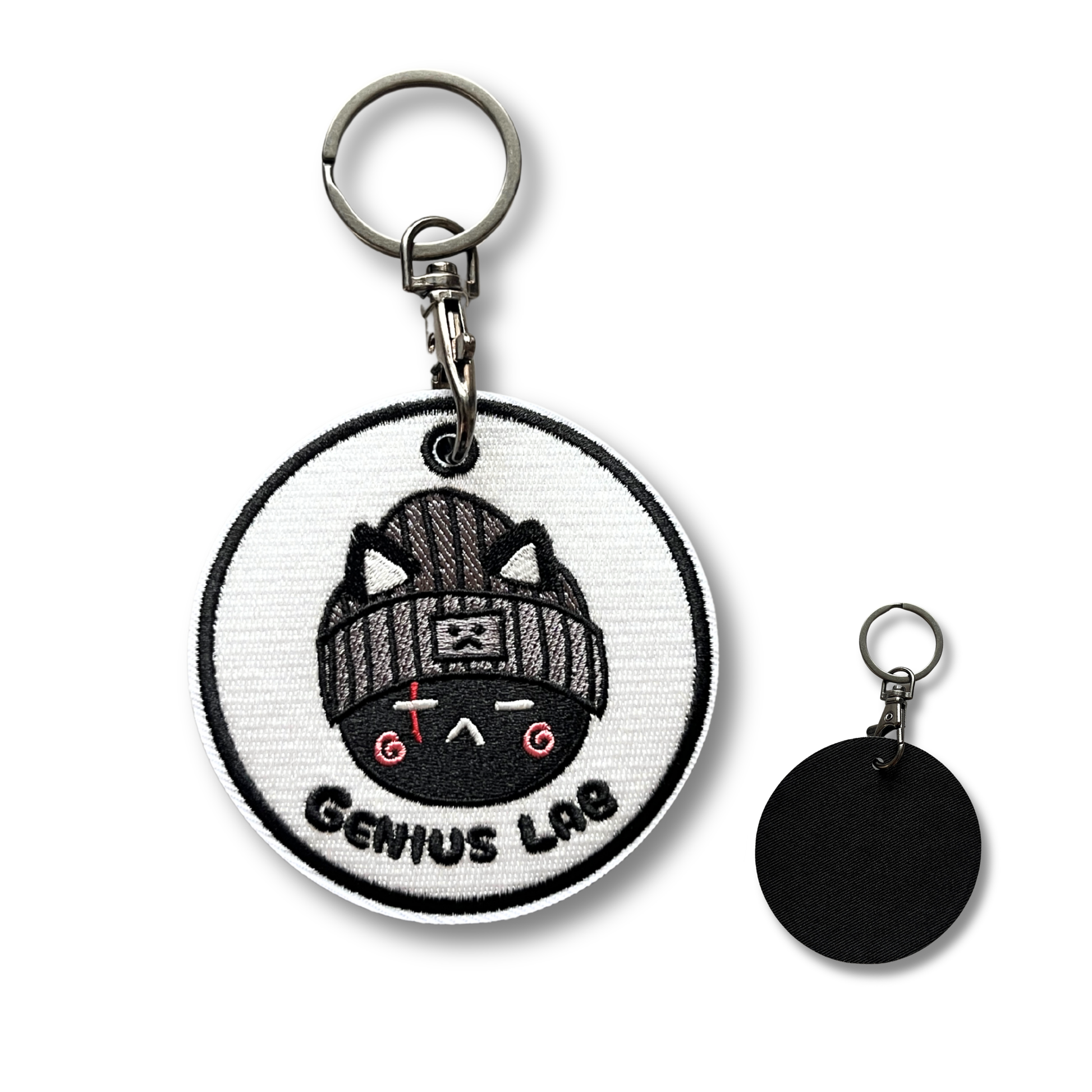 Genius Lab Embroidered Bag Charm
