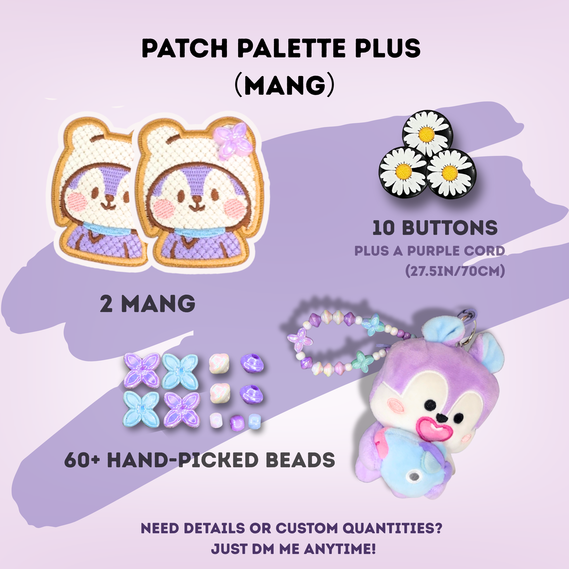 J-hope JITB Embroidered Patch