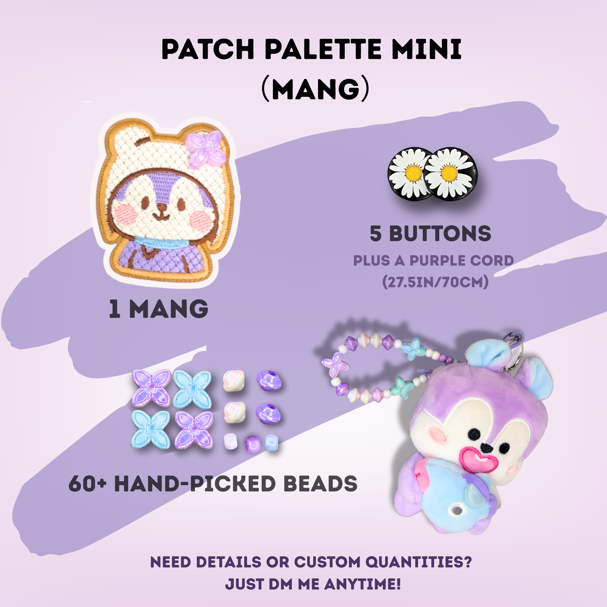 J-hope JITB Embroidered Patch