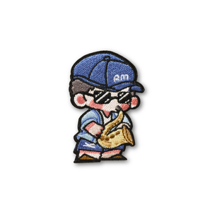 BTS RM embroidered patch, perfect for jackets, bags, concert outfits, and DIY BTS craft projects
